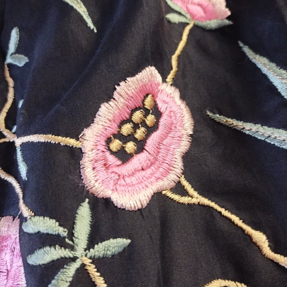 Vintage Adele Wechsler Embroidered Skirt - Picture 5 of 10